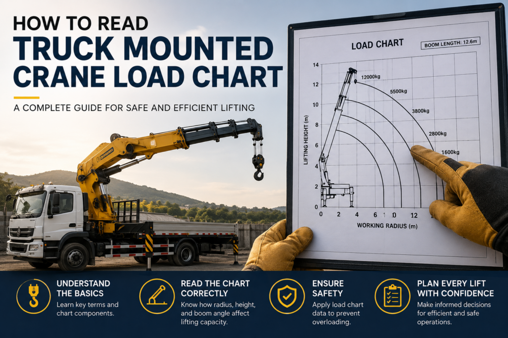 TRUCK MOUNTED CRANE LOAD CHART